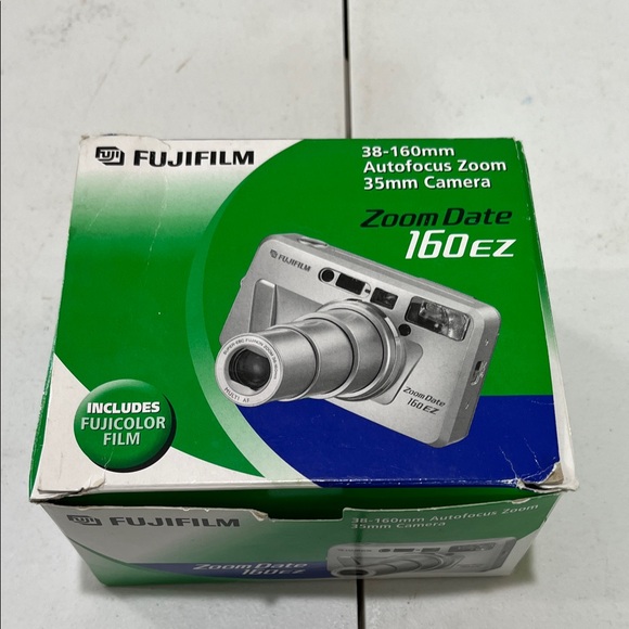 Fujifilm Zoom Date 160EZ 35mm Silver Camera